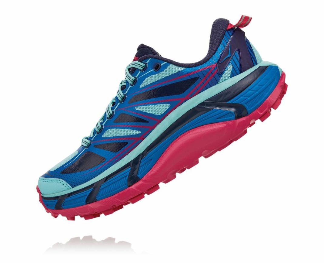 Women Trail Running | HOKA ONE ONE MAFATE SPEED 2 Imperial Blue / Antigua Sand