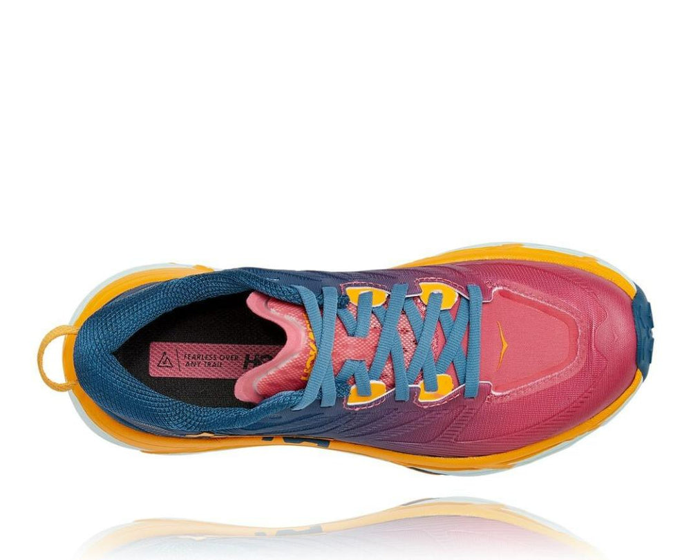 Women Trail Running | HOKA ONE ONE Mafate Speed 3 Moroccan Blue / Saffron