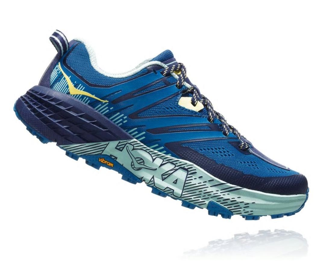 Women Trail Running | HOKA ONE ONE Speedgoat 3 Seaport / Medieval Blue