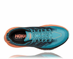 Women Trail Running | HOKA ONE ONE Speedgoat 4 Aquarelle / Cantaloupe