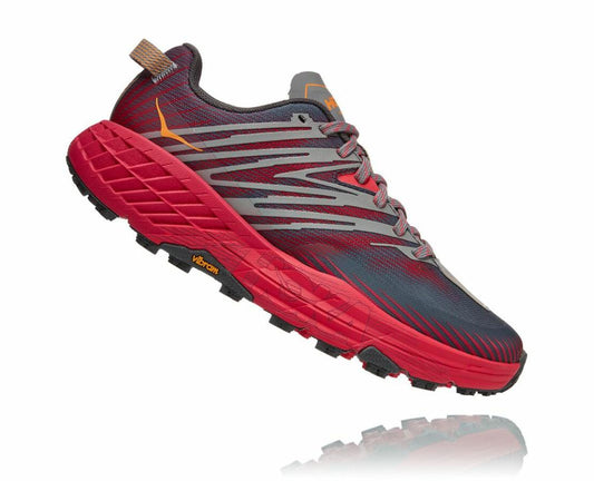 Women Trail Running | HOKA ONE ONE Speedgoat 4 Castlerock / Paradise Pink