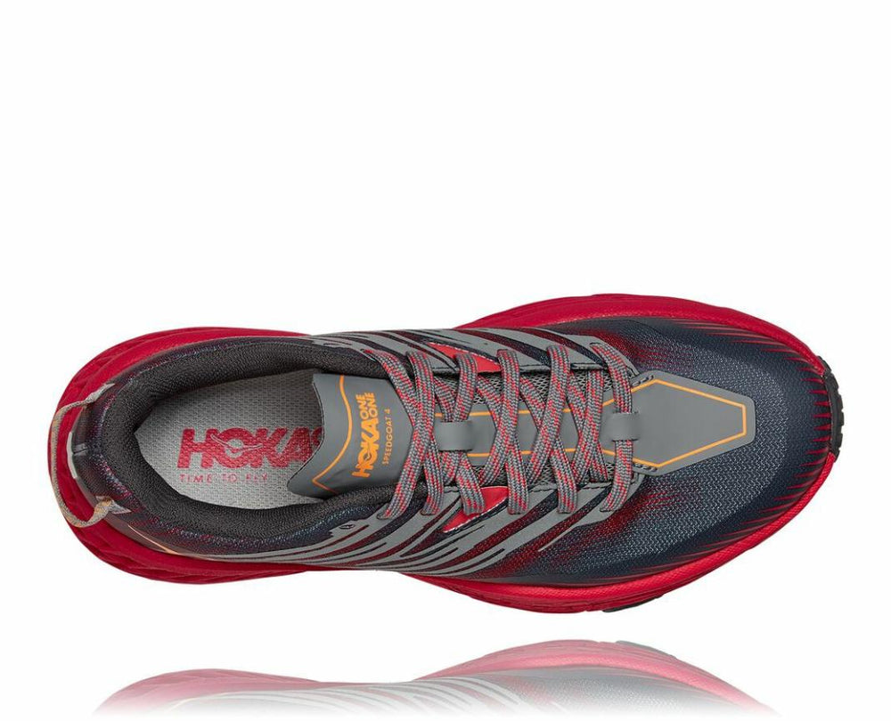 Women Trail Running | HOKA ONE ONE Speedgoat 4 Castlerock / Paradise Pink