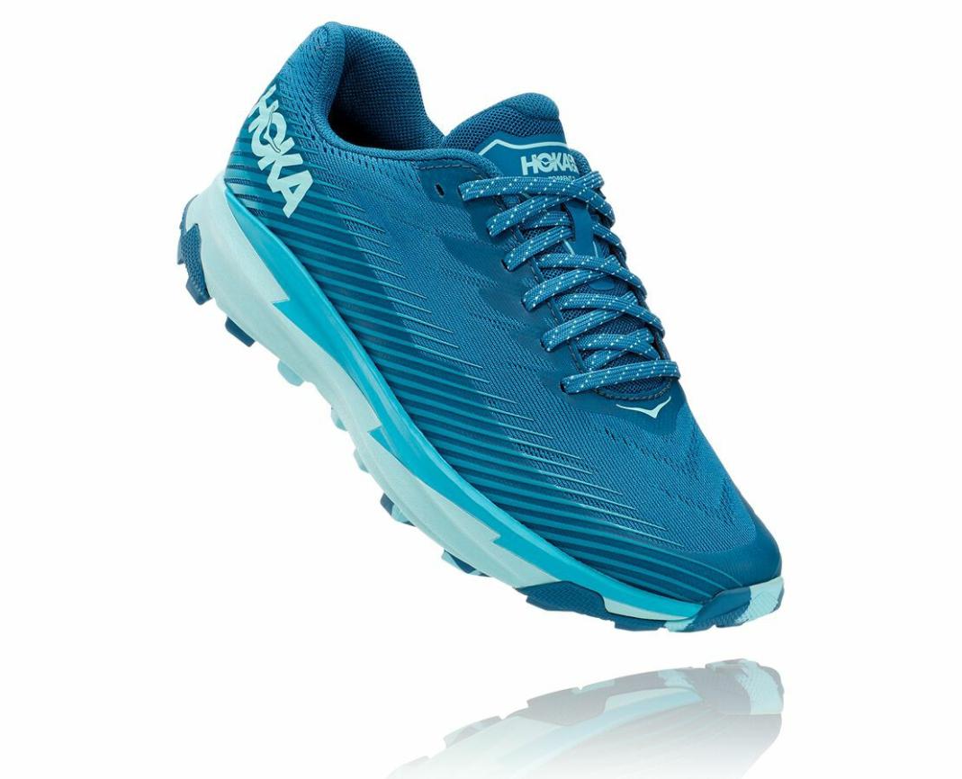 Women Trail Running | HOKA ONE ONE Torrent 2 Blue Sapphire / Angel Blue