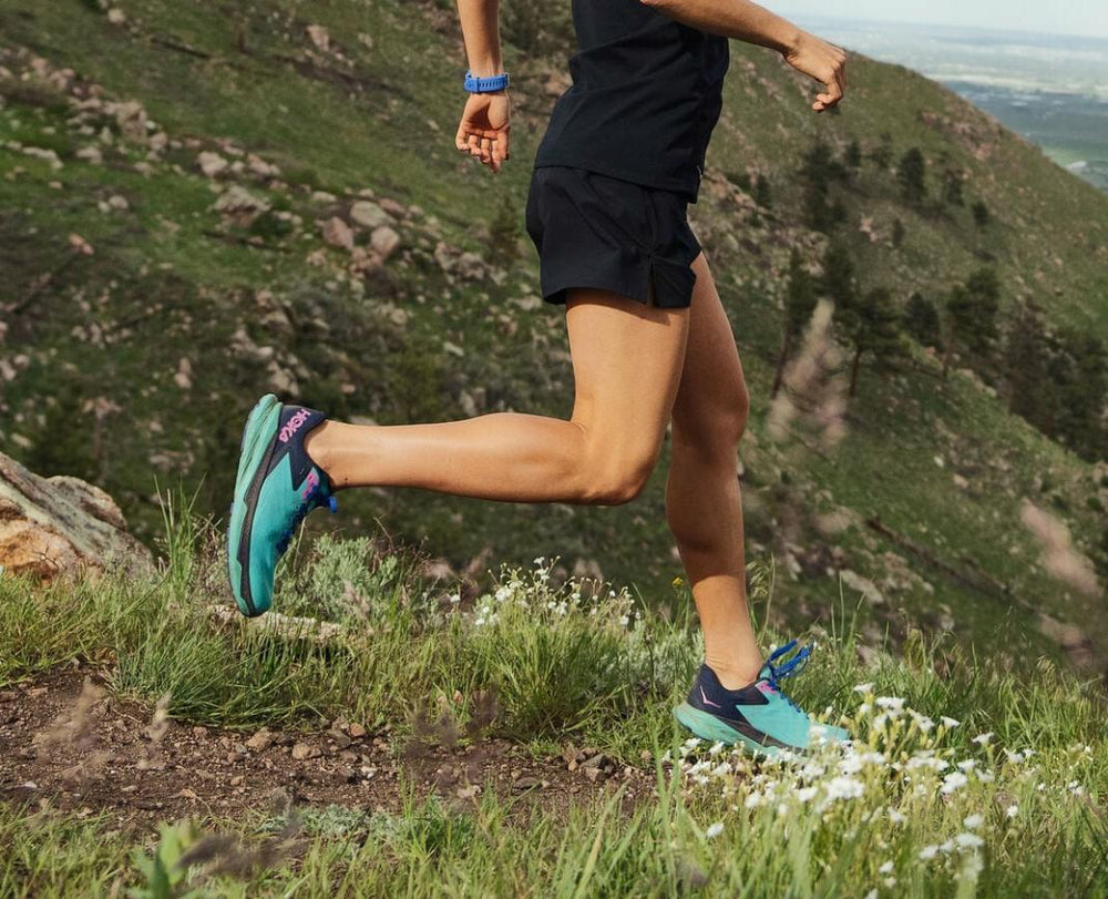 Women Trail Running | HOKA ONE ONE Zinal Atlantis / Outer Space
