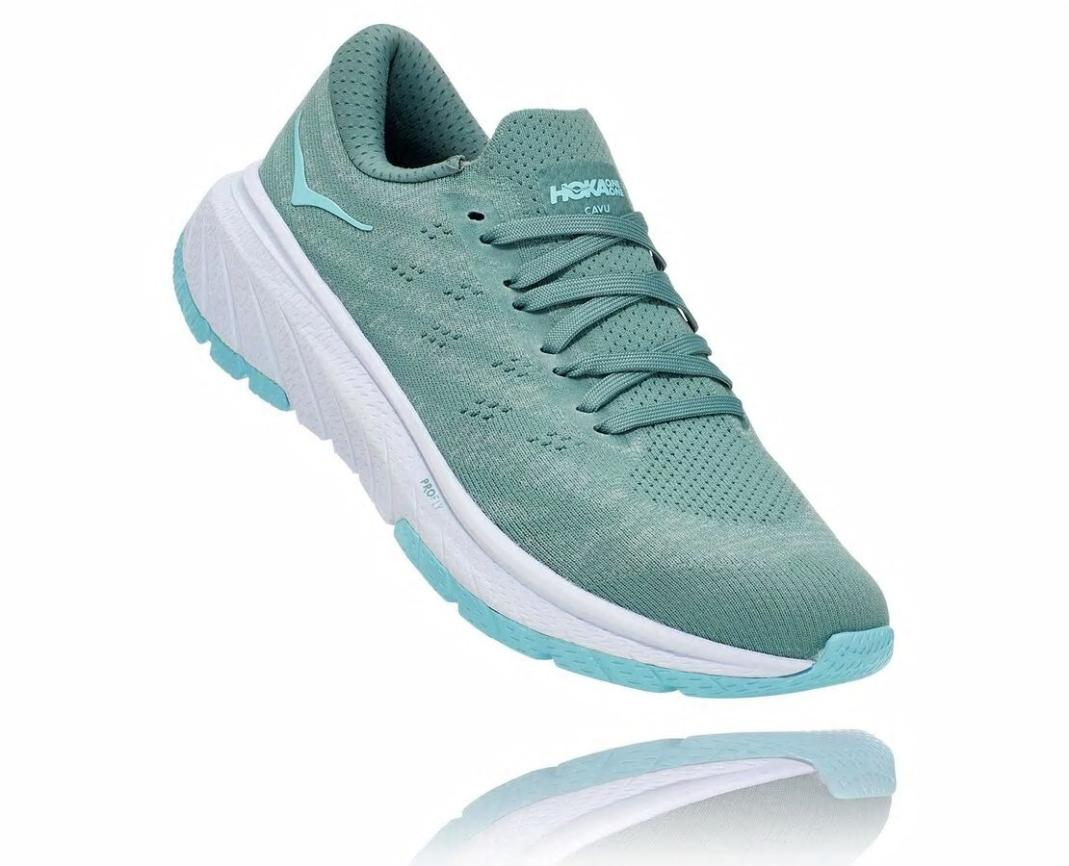 Women Walking | HOKA ONE ONE Cavu 3 Oil Blue / White