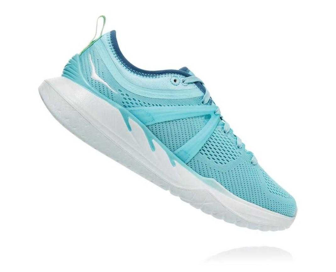 Women Walking | HOKA ONE ONE Tivra Antigua Sand / Wan Blue