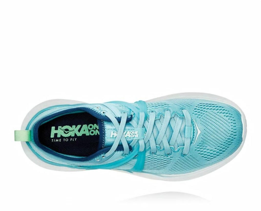 Women Walking | HOKA ONE ONE Tivra Antigua Sand / Wan Blue