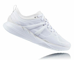 Women Walking | HOKA ONE ONE Tivra White / Nimbus Cloud