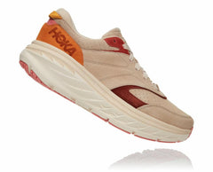 Women Walking | HOKA ONE ONE Unisex Bondi L Suede Shifting Sand / Multi