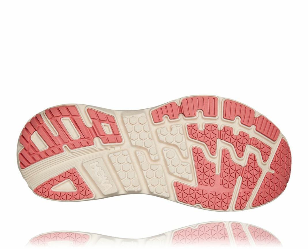 Women Walking | HOKA ONE ONE Unisex Bondi L Suede Shifting Sand / Multi